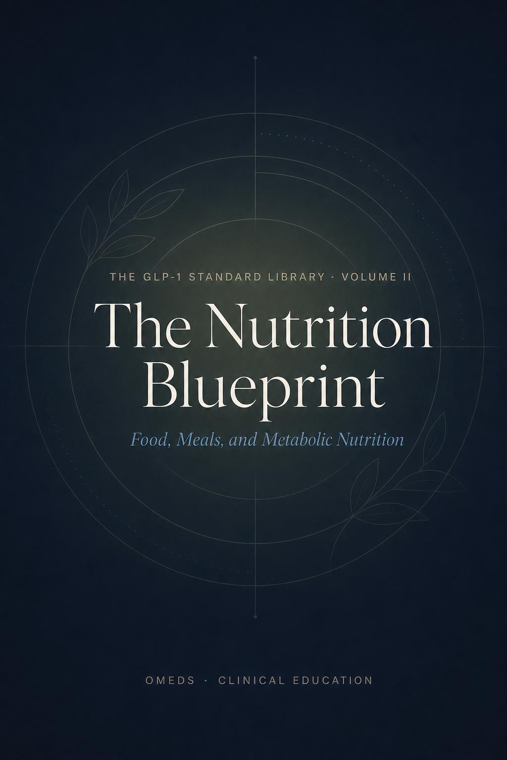 The Nutrition Blueprint cover