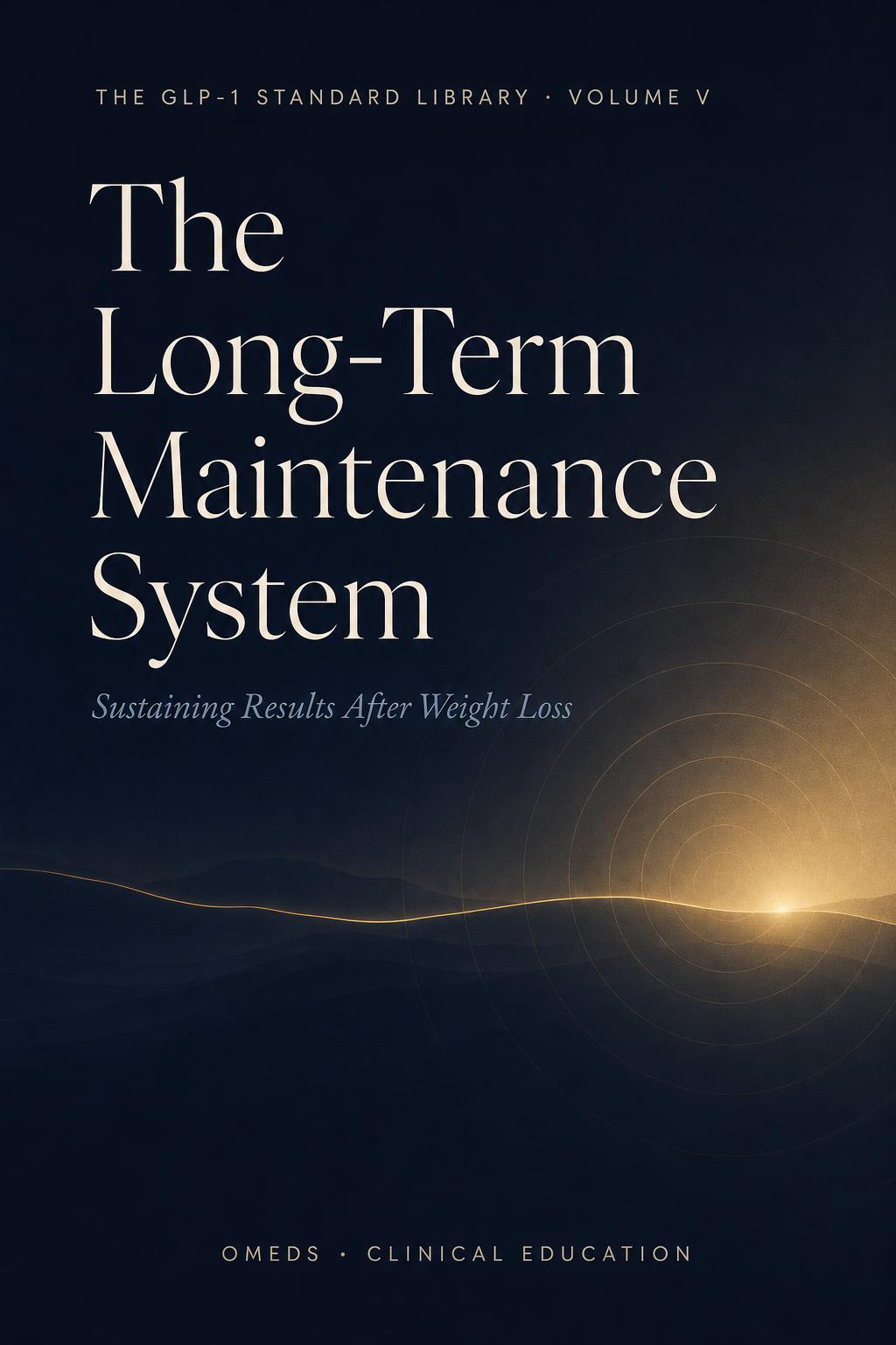 The Long-Term Maintenance System cover